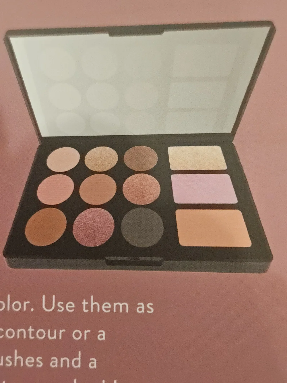 Makeup palette (eyes & face)